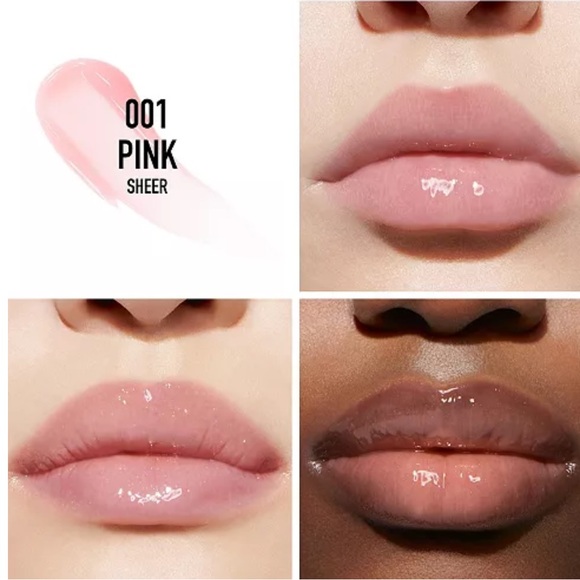 Zoe Dior Addict Natural Glow Lip Essentials Set (Pink Lip Glow, Maximizer & Mi - Picture 4 of 15